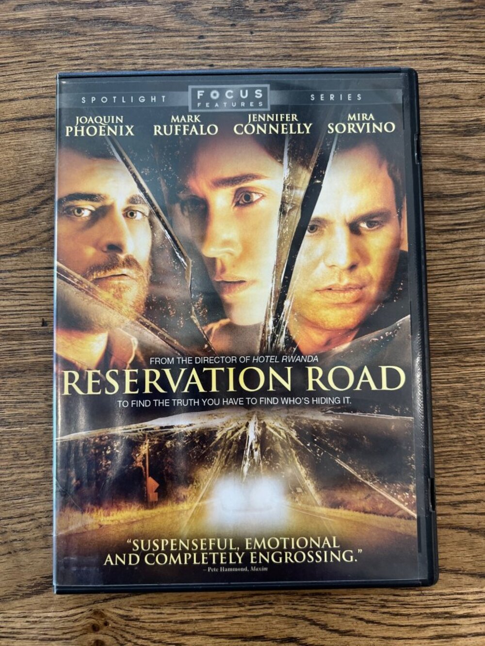 Reservation Road 2007 Movie DVD Thriller Joaquin Phoenix Mark Ruffalo Pre-Owned